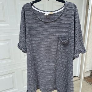 Urban Outfitters Grey Shirt, wide neck